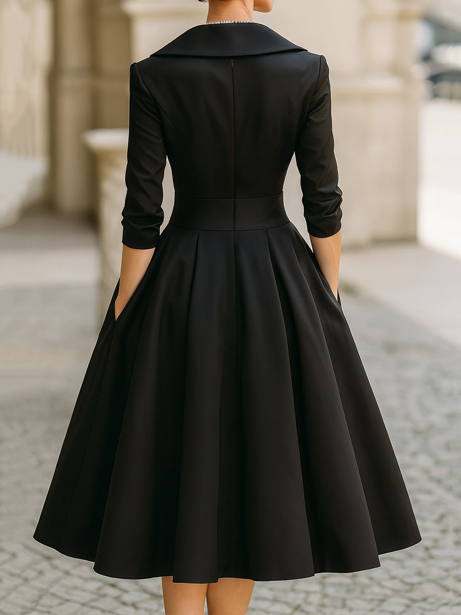 Isabela | Rochie midi elegantă