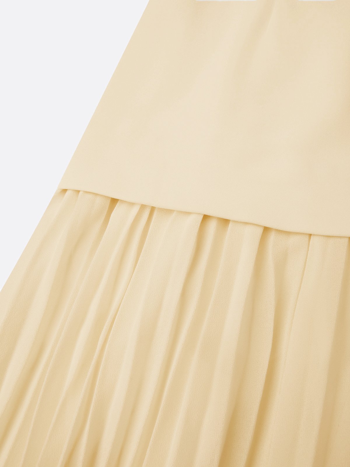 Molly | Rochie lungă plisată