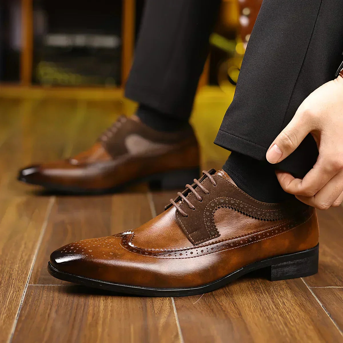 Riccardo l Pantofi din piele de lux