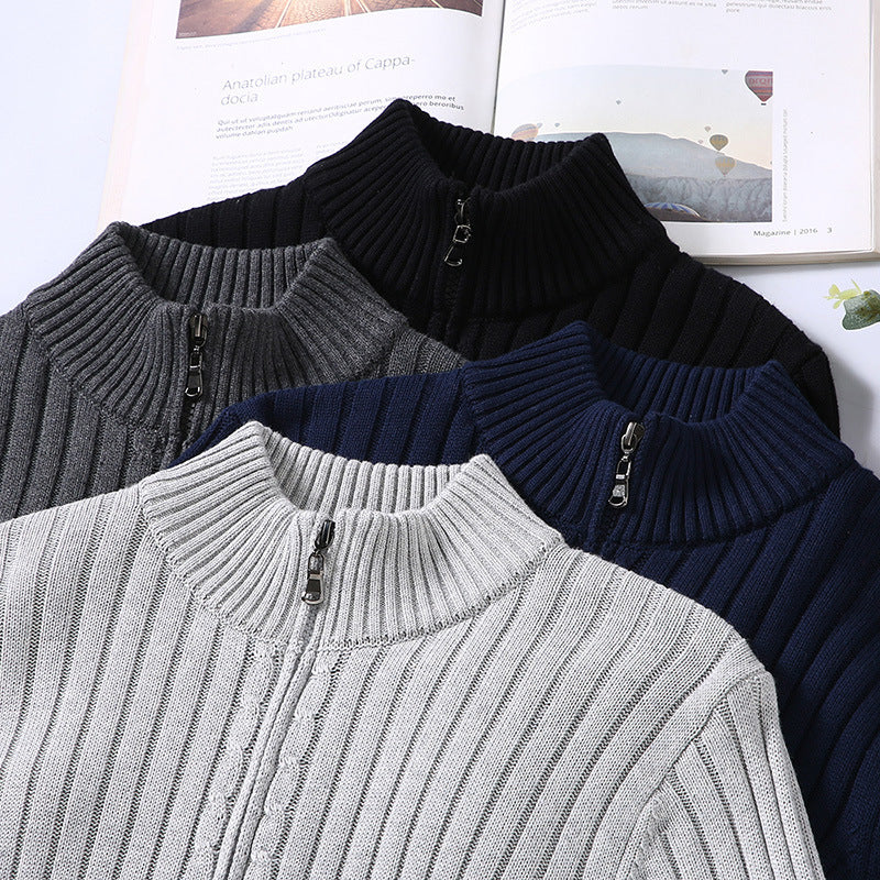 Giovanni | Cardigan tricot cu fermoar