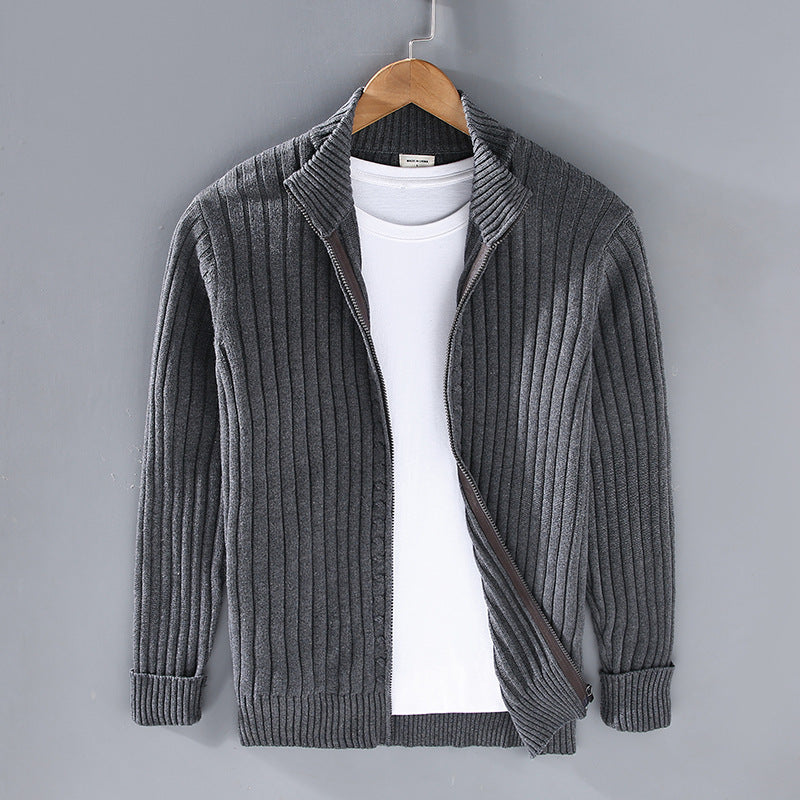 Giovanni | Cardigan tricot cu fermoar