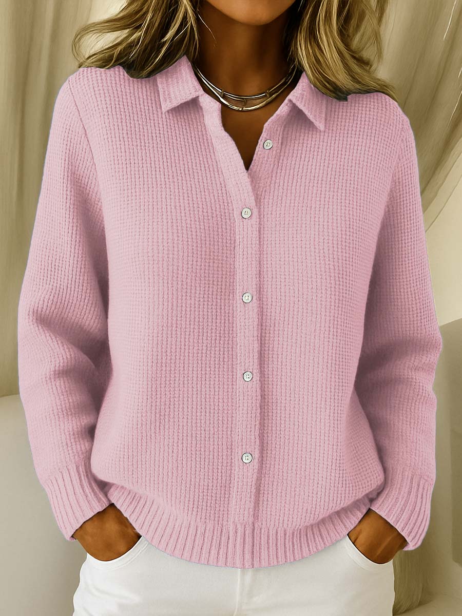 Elena | Cardigan Classic din Tricot Moale 