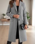 Judith | Palton lung elegant din lână