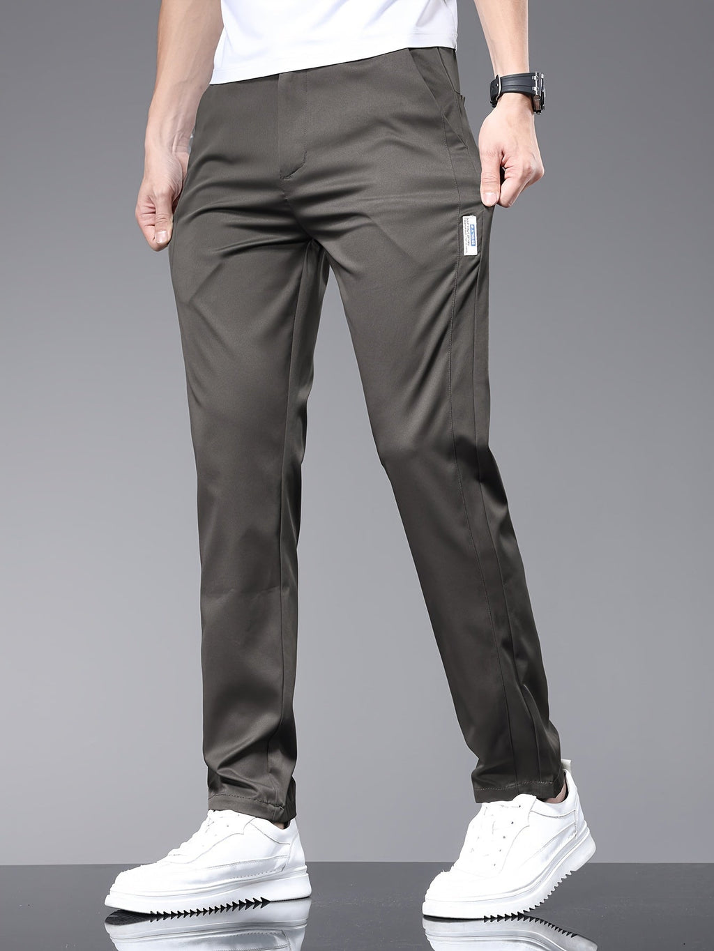 Brendan | Pantaloni Casual Rafinați