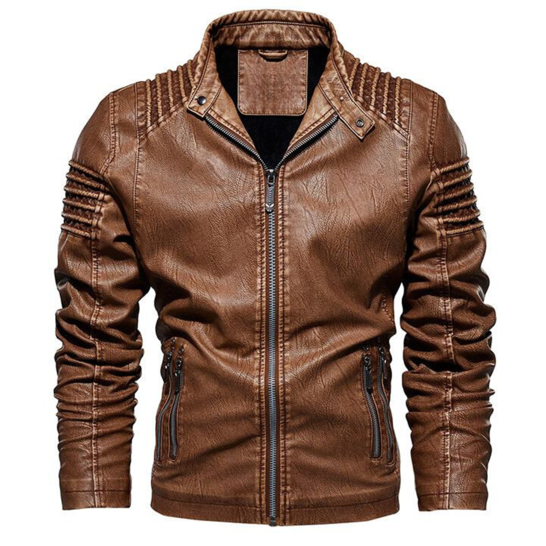 Iacov | Jacket din piele empire