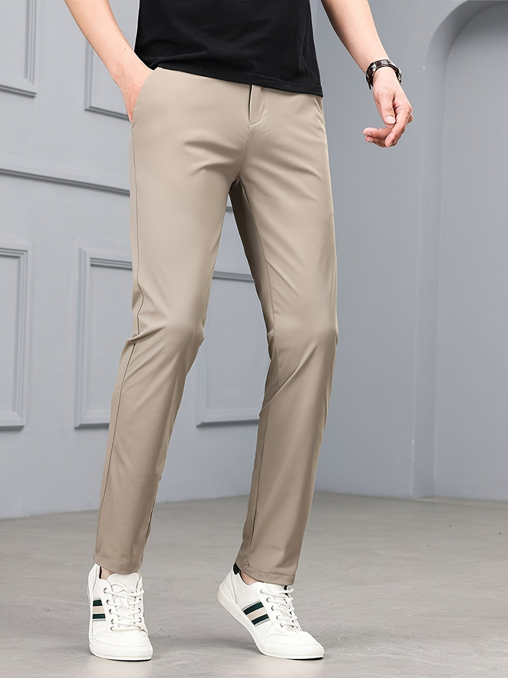 Gio | Pantaloni skinny ușori și elastici