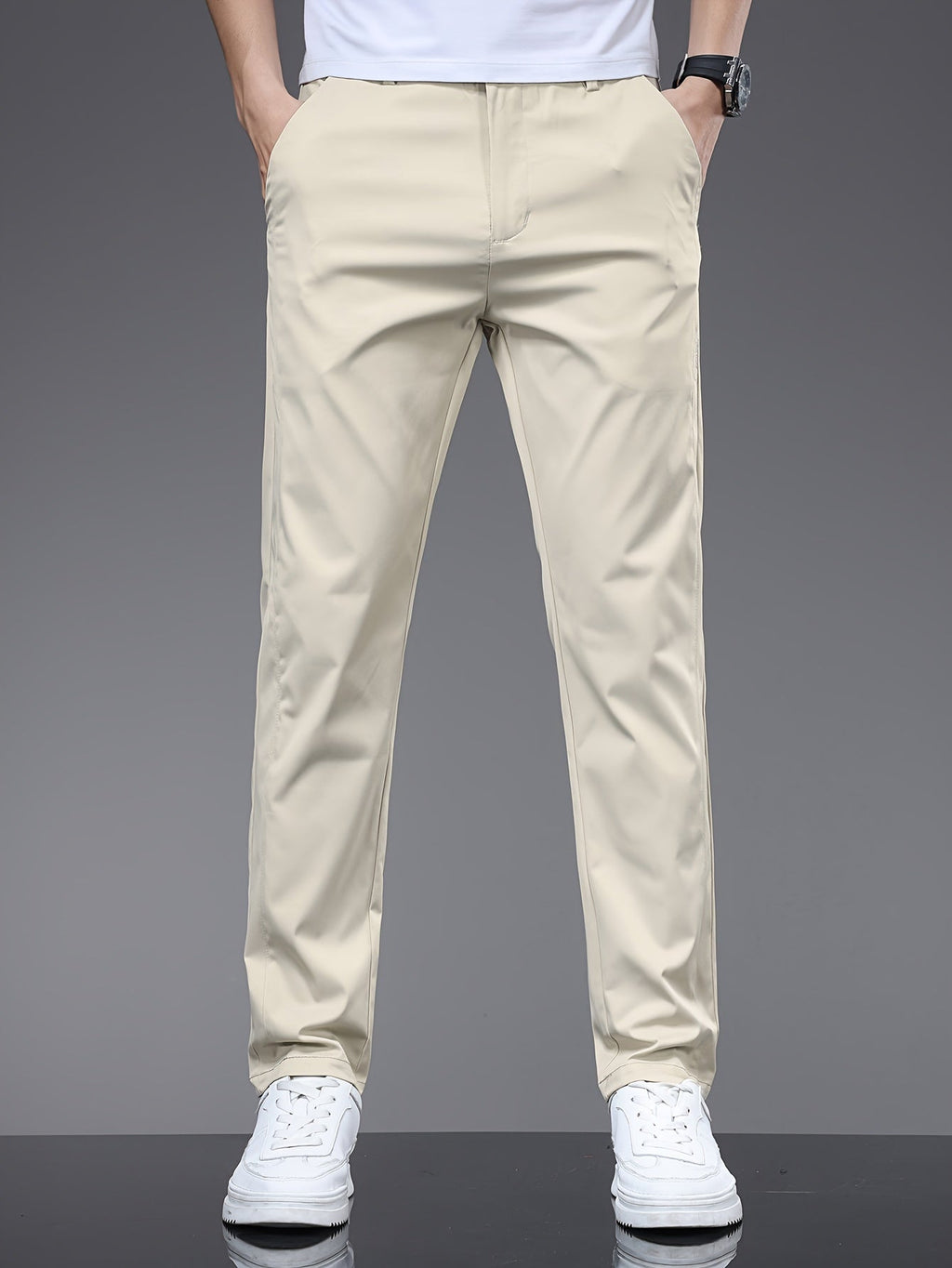 Brendan | Pantaloni Casual Rafinați