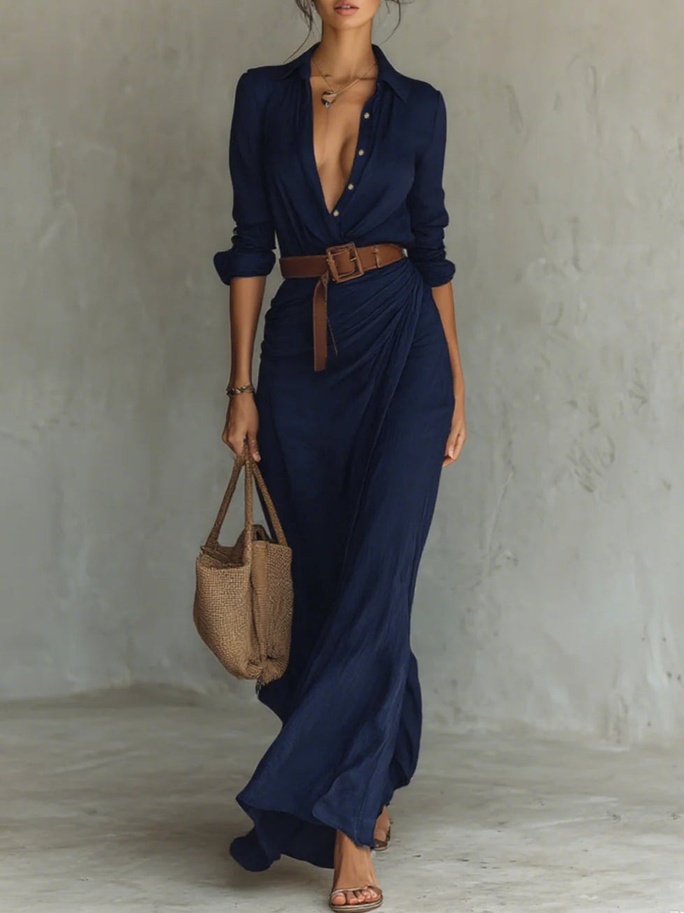 Lenka – rochie cu curea in talie