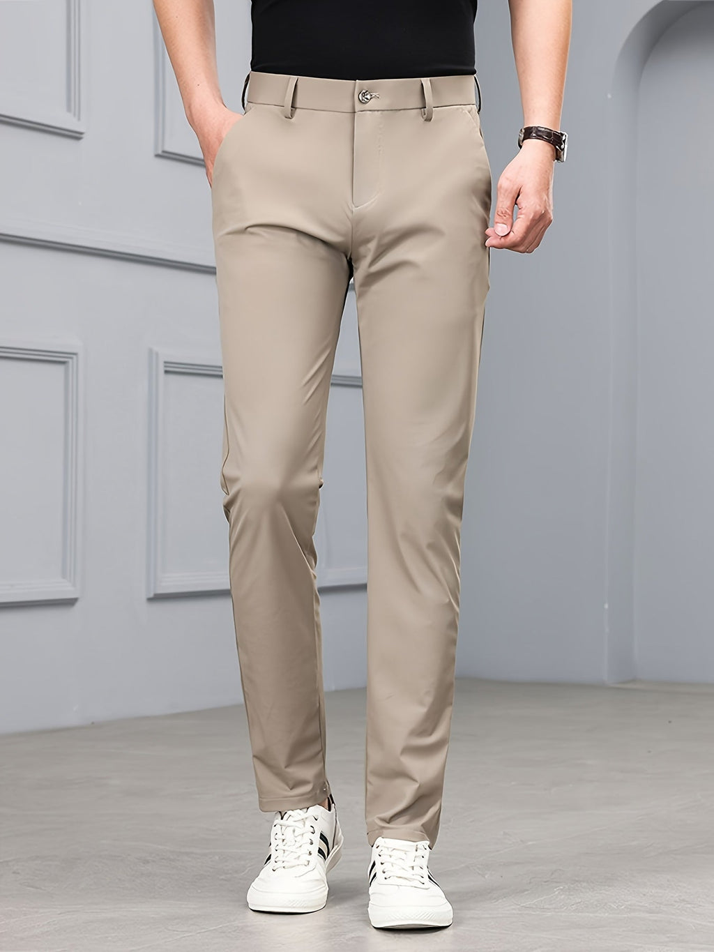 Gio | Pantaloni skinny ușori și elastici