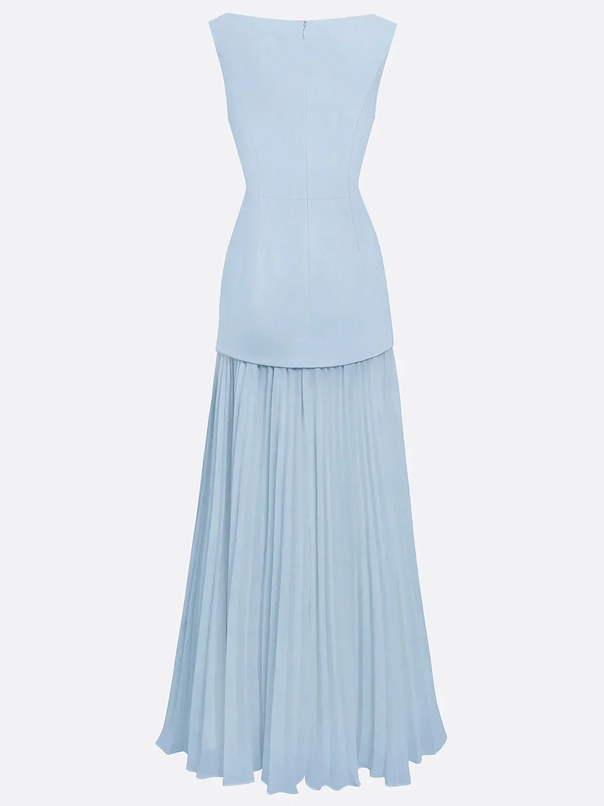 Molly | Rochie lungă plisată