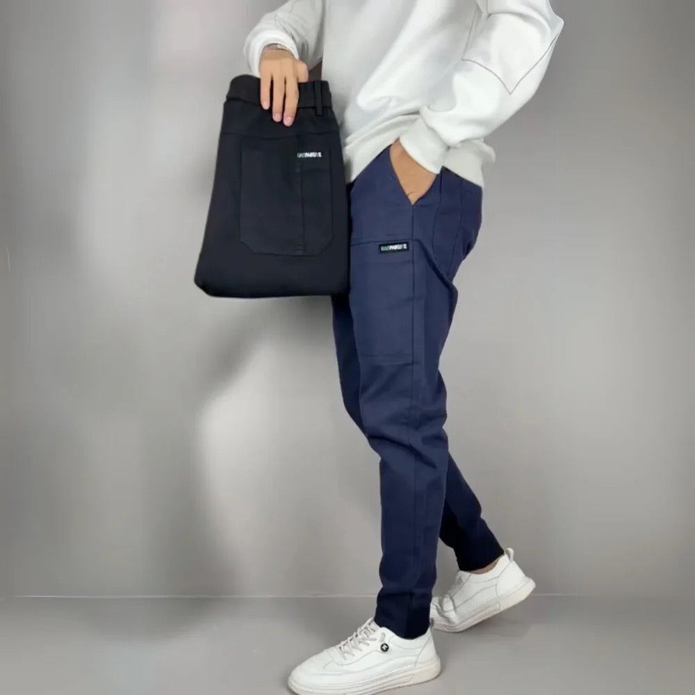 Milano| Pantaloni Cargo Elastici Premium
