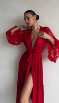 Keira™ | Kimono din Dantelă Transparentă