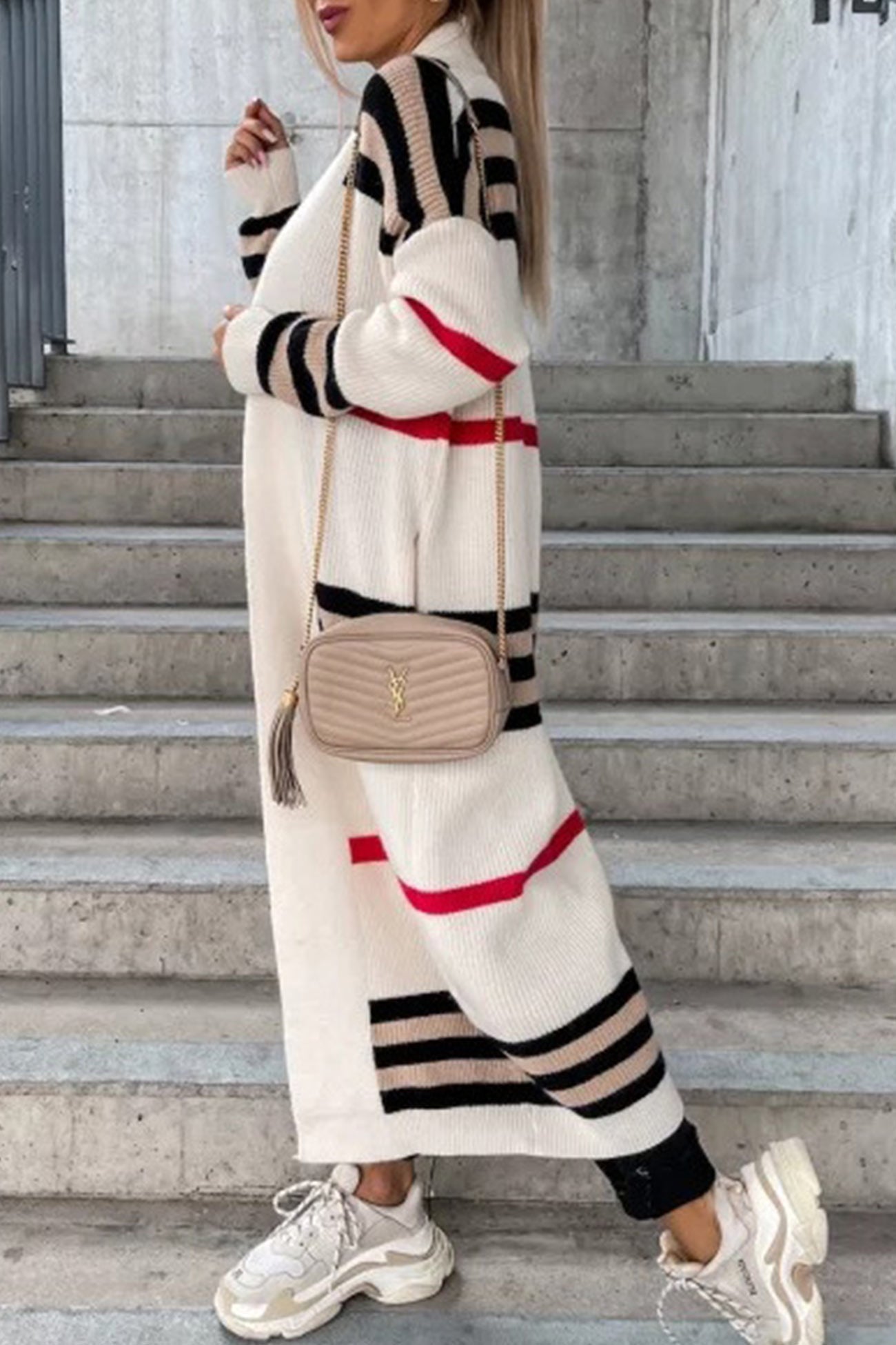 Cardigan elegant, model lung, Wilma