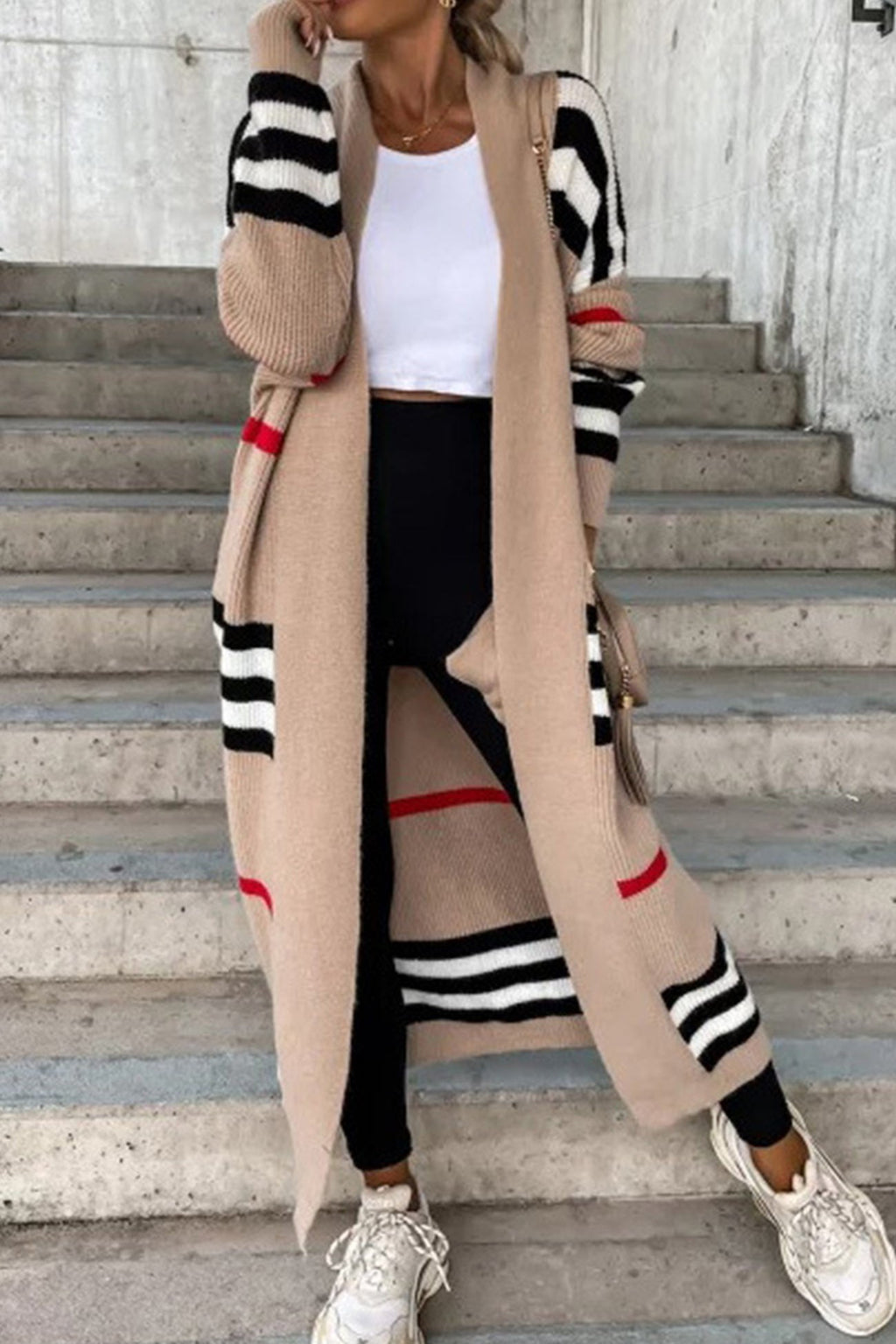 Cardigan elegant, model lung, Wilma