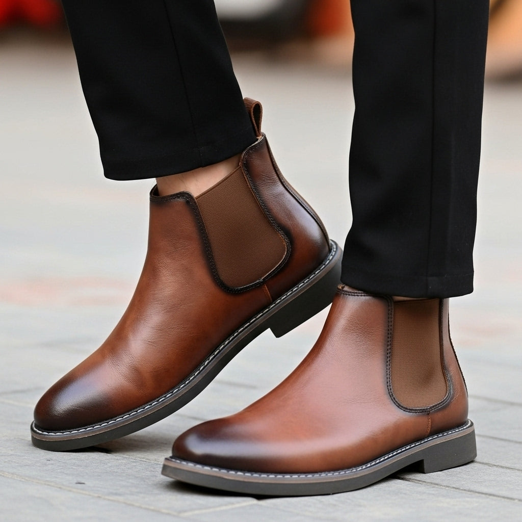 Harry | Botine Chelsea sofisticat