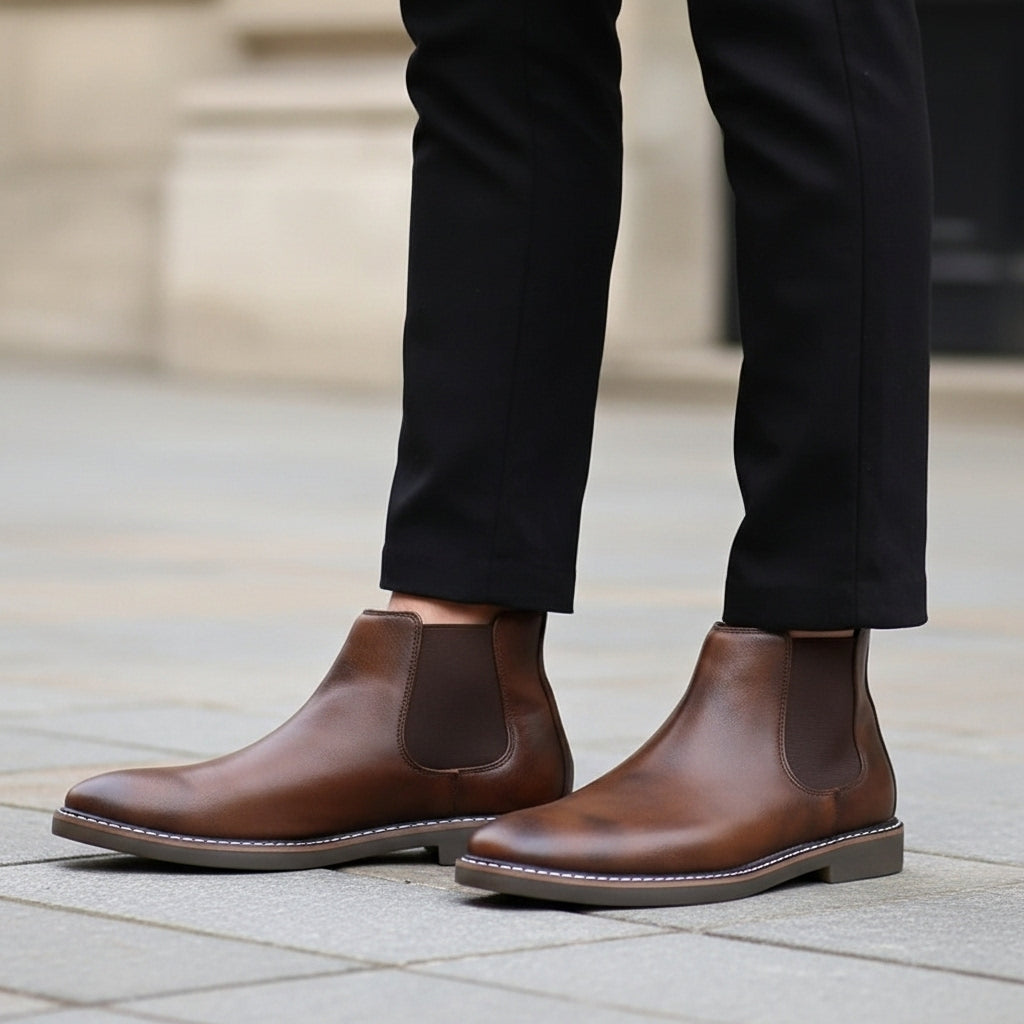Harry | Botine Chelsea sofisticat