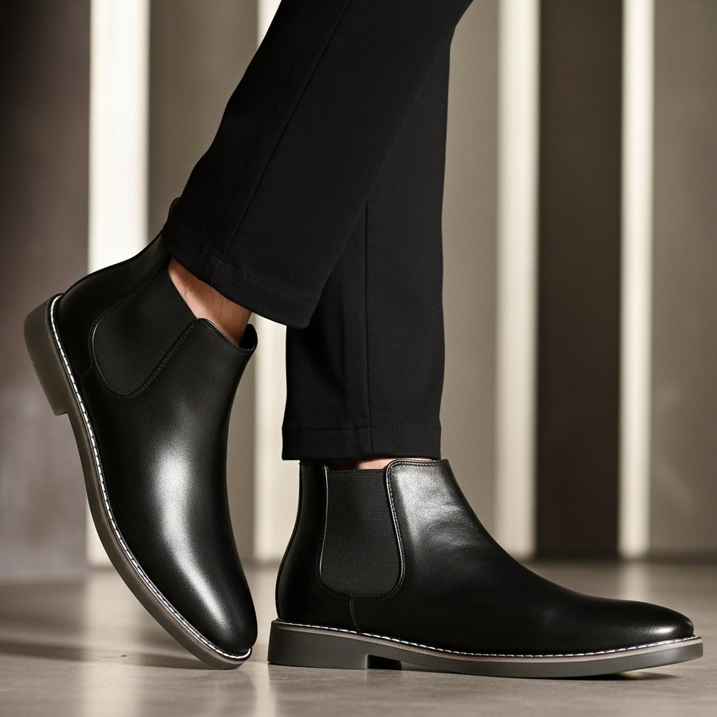Harry | Botine Chelsea sofisticat