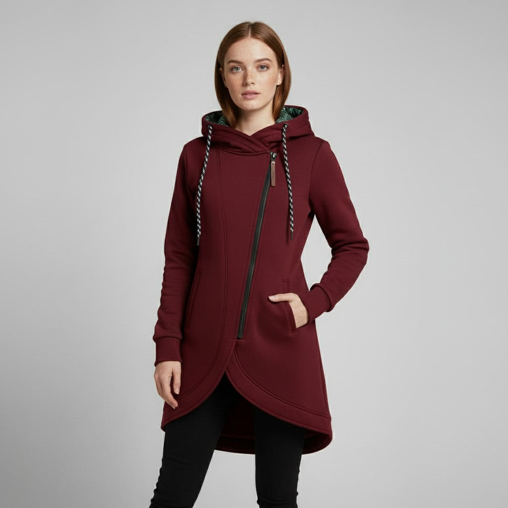 Cliodhna | Jachetă elegantă de iarnă cu glugă