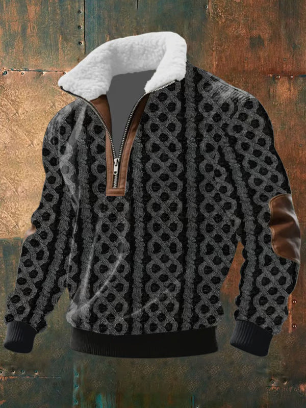 ALBERT™ | PULOVER CU ZIP ȘI GULER FĂRĂ