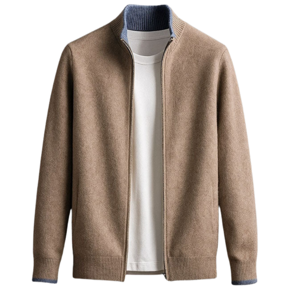 Marzini | Cardigan tricotat cu fermoar