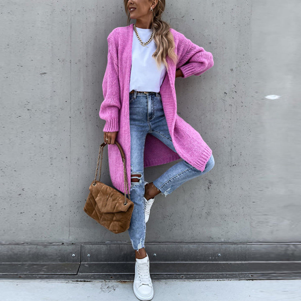 Camile | Cardigan lung clasic