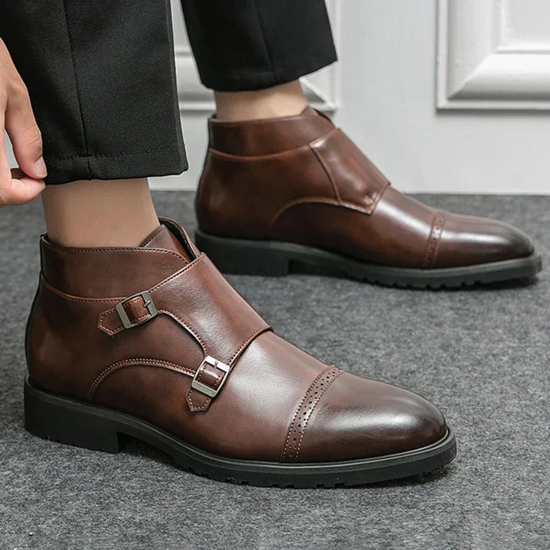 Darell | Botine cu două catarame