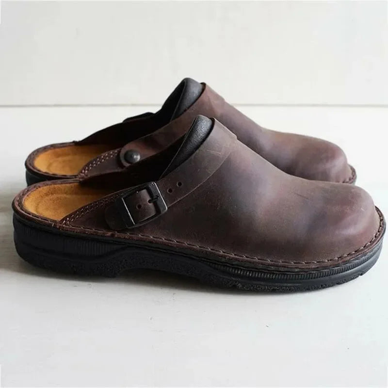 Dante™ | Pantofi din piele, ușor de încălțat – extra comfort 