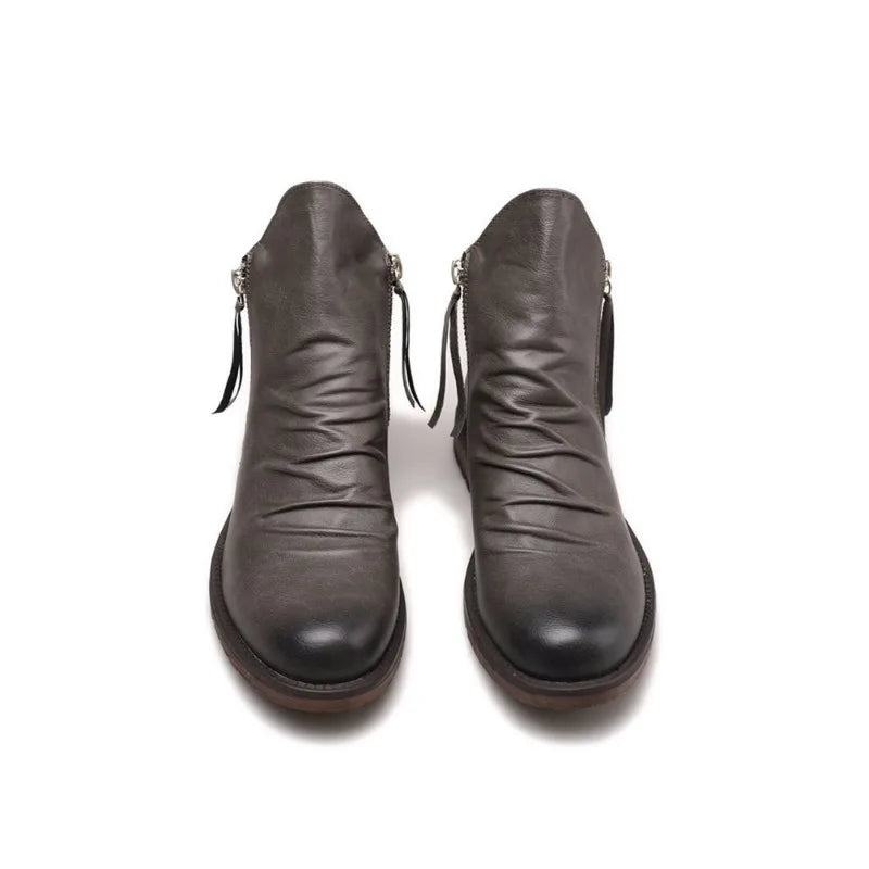 Owens™ | Botine Chelsea din piele
