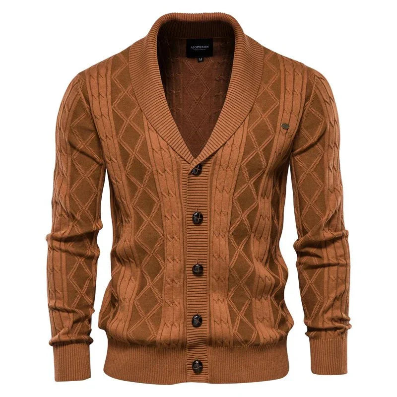 Bryan | Cardigan pentru bărbați cu nasturi 