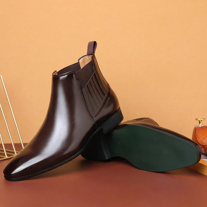 Peyton | Botine din piele sintetică