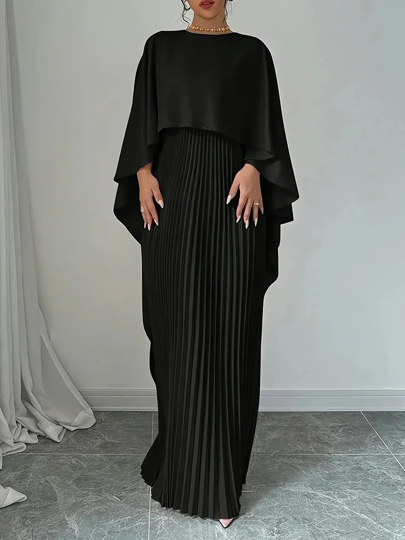Charlotte | Rochie cu Mâneci Tip Băta 