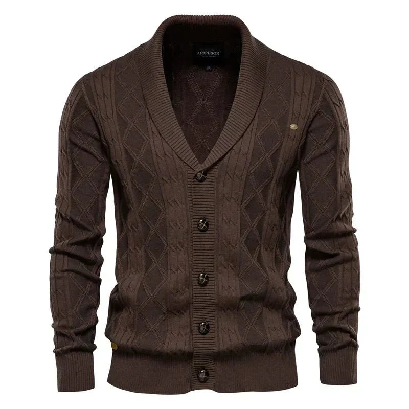 Bryan | Cardigan pentru bărbați cu nasturi 