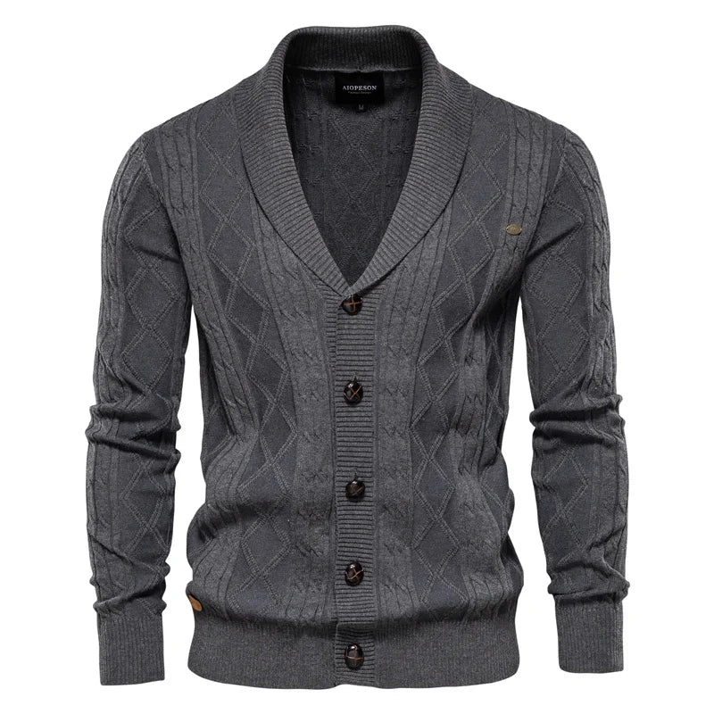 Bryan | Cardigan pentru bărbați cu nasturi 