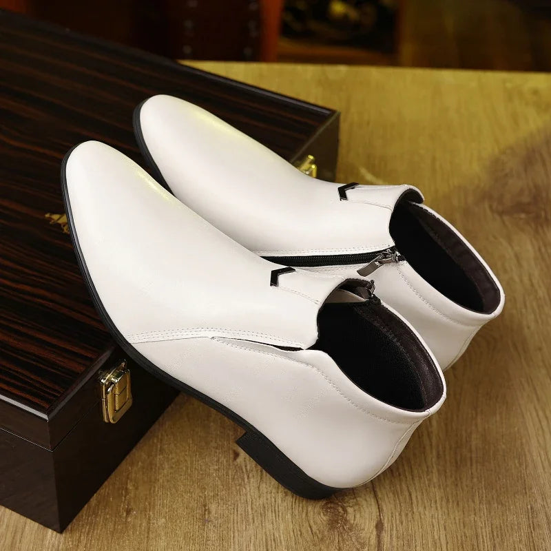 Pierre | Botine Clasice cu Fermuar