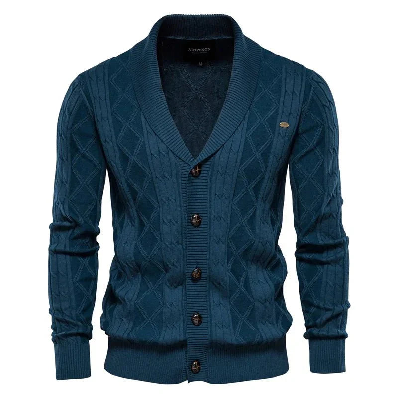 Bryan | Cardigan pentru bărbați cu nasturi 