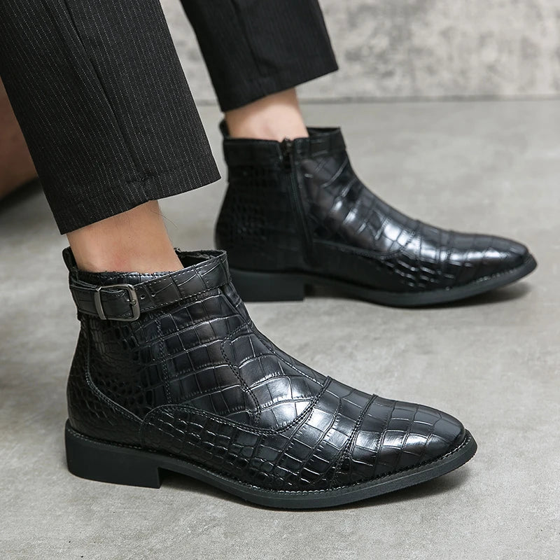 Dylan | Pantofi cu prindere din piele artificială