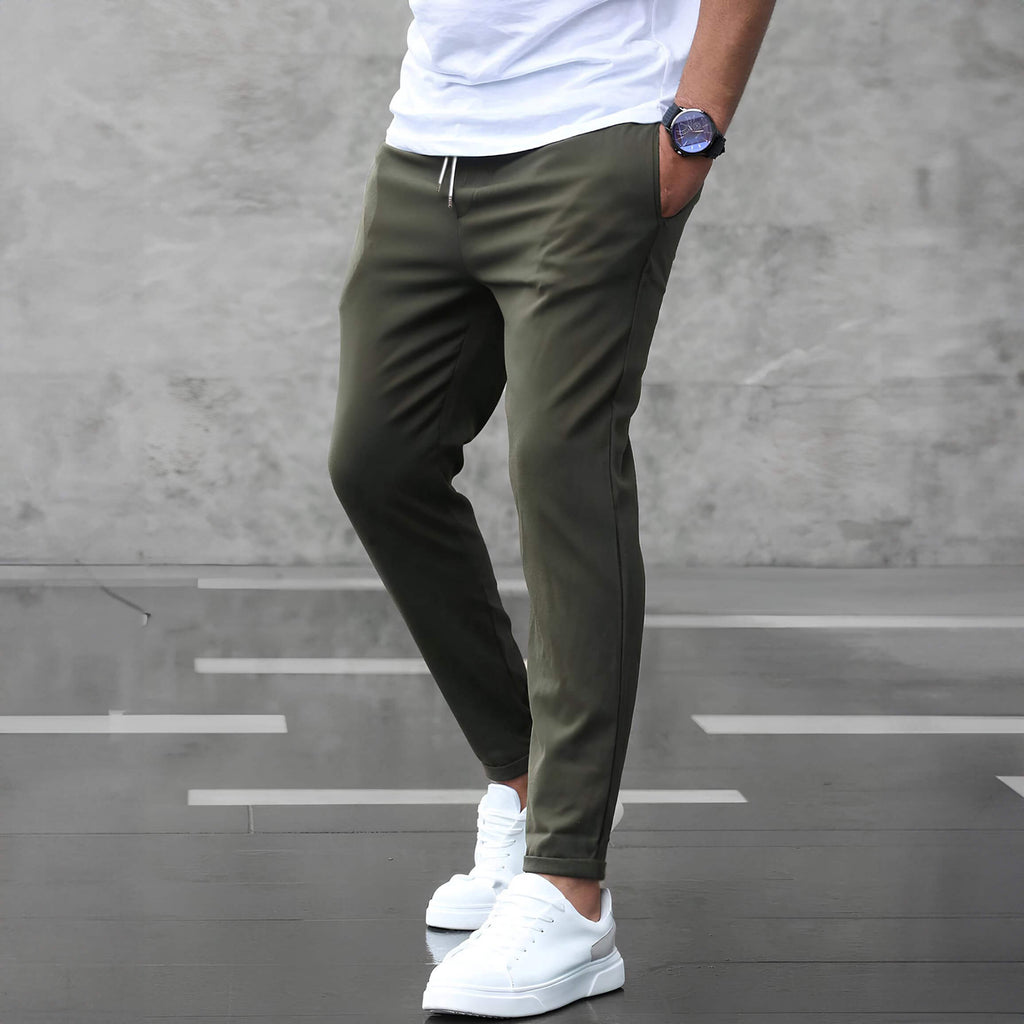Lorenzo | Pantaloni Eleganți Stretch