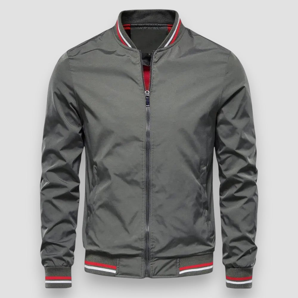 Carl | Bomber elegant cu dungi