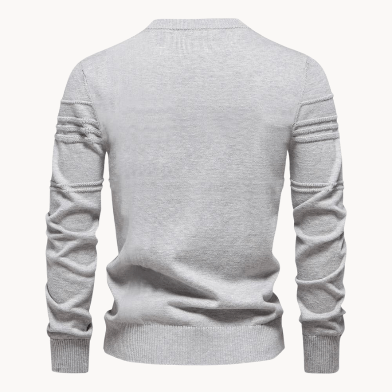 Burkhard | Pulover elegant, cu design deosebit și carouri 