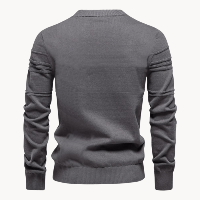 Burkhard | Pulover elegant, cu design deosebit și carouri 