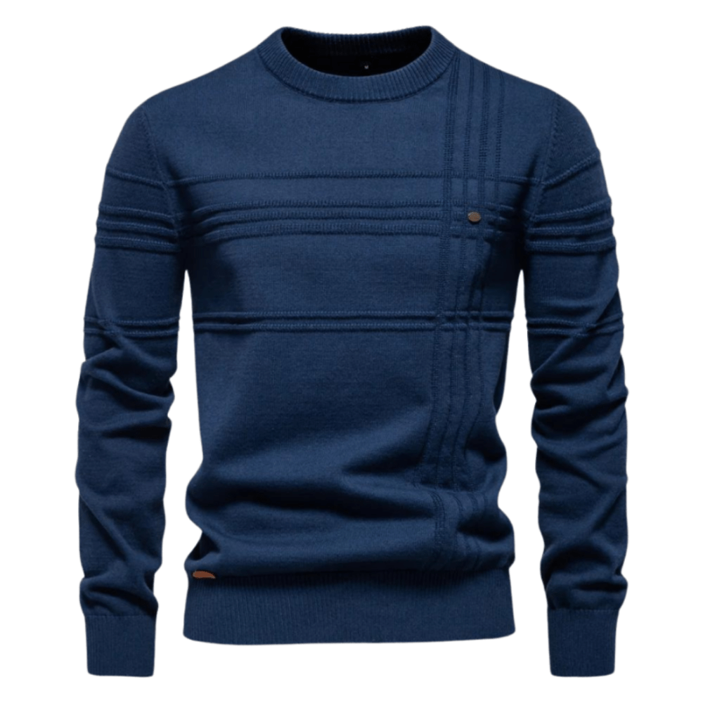 Burkhard | Pulover elegant, cu design deosebit și carouri 