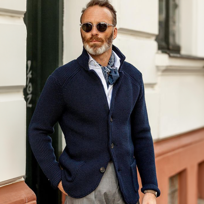 Victor | Cardigan structurat