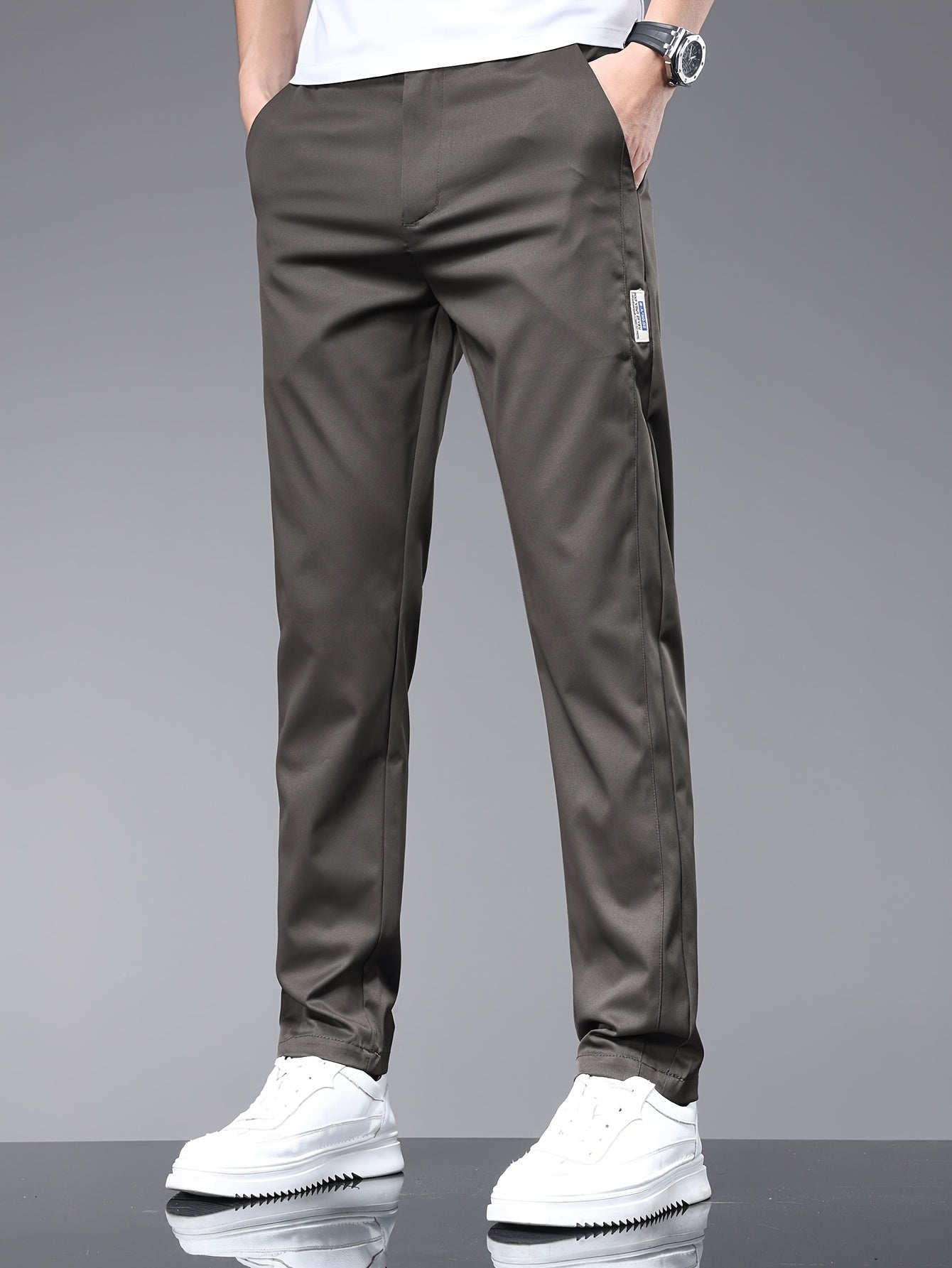 Brendan | Pantaloni Casual Rafinați