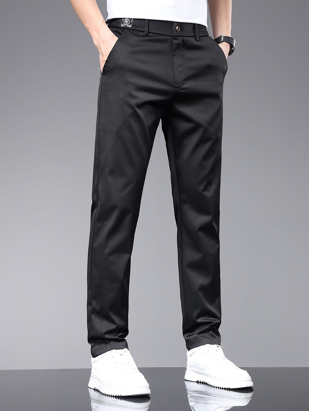 Brendan | Pantaloni Casual Rafinați