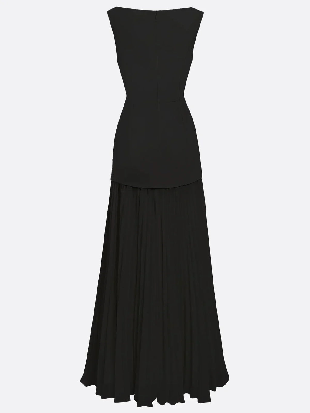 Molly | Rochie lungă plisată