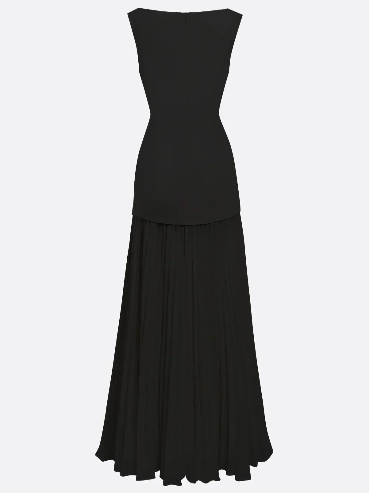 Molly | Rochie lungă plisată