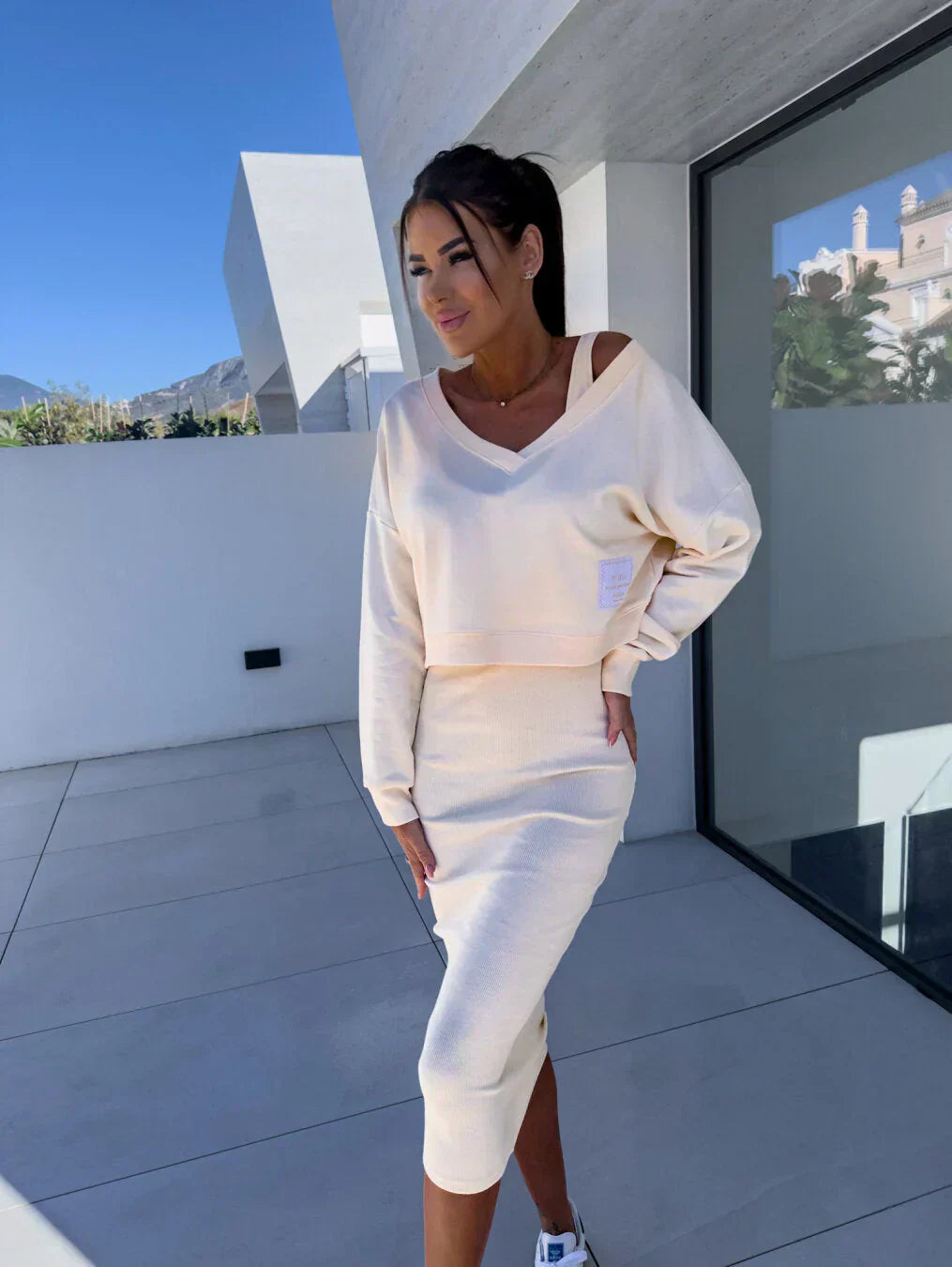 Ciara | Set Rochie și Hanorac