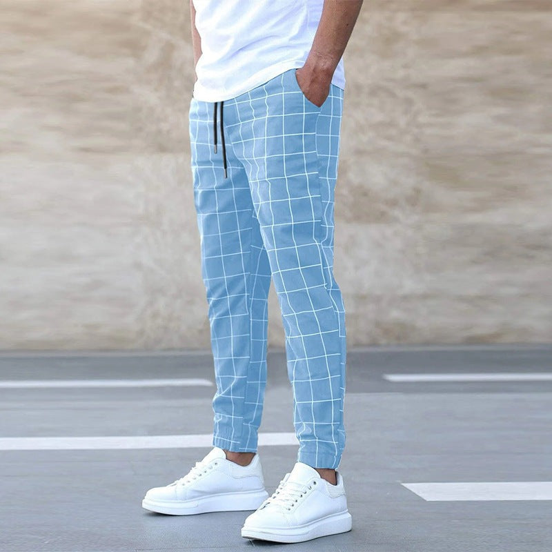 Shane | Pantaloni Jogger Elegați cu Carouri
