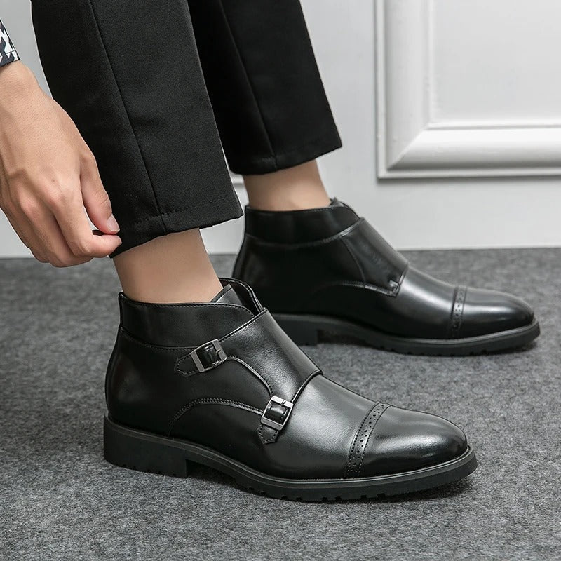 Darell | Botine cu două catarame