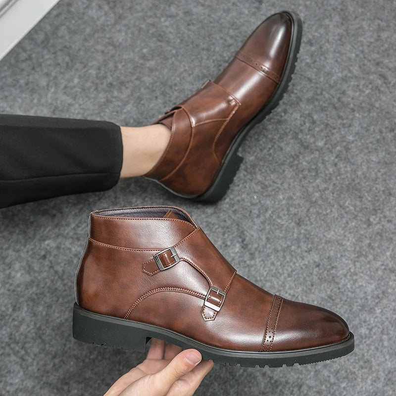 Darell | Botine cu două catarame